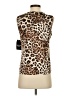 Ookie & LaLa Brown Sleeveless Blouse Size S - photo 2