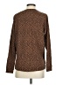Lou & Grey for LOFT Animal Print Brown Pullover Sweater Size S - photo 2