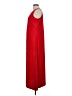 Habits 100% Polyester Solid Red Casual Dress Size M - photo 5