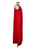 Habits 100% Polyester Solid Red Casual Dress Size M - photo 4