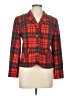Pendleton 100% Virgin Wool Plaid Red Wool Blazer Size 12 - photo 1