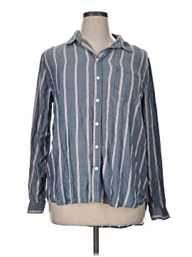 Beach Lunch Lounge Long Sleeve Button Down Shirt