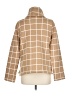 J.Crew Factory Store 100% Polyester Plaid Tan Turtleneck Sweater Size L - photo 2
