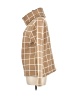 J.Crew Factory Store 100% Polyester Plaid Tan Turtleneck Sweater Size L - photo 5