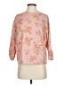 Assorted Brands Floral Pink Sweatshirt Size S - photo 1