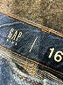Gap Kids 100% Cotton Blue Jeans Size 16 - photo 3