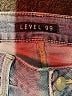 Level 99 Hearts Blue Jeans Size 29 waist - photo 7