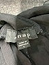 Snap Solid Black Cocktail Dress Size 5 - photo 7