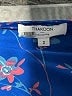 Thakoon 100% Polyester Paisley Blue Cocktail Dress Size 2 - photo 7