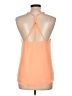 E&M Collection 100% Polyester Orange Sleeveless Top Size L - photo 2