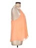 E&M Collection 100% Polyester Orange Sleeveless Top Size L - photo 4