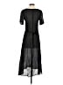 Assorted Brands 100% Rayon Solid Black Casual Dress Size S - photo 2