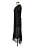 Assorted Brands 100% Rayon Solid Black Casual Dress Size S - photo 5