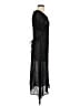 Assorted Brands 100% Rayon Solid Black Casual Dress Size S - photo 4