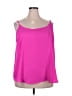 Kohl's 100% Polyester Pink Sleeveless Blouse Size 2X - photo 1