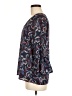 Como Vintage 100% Polyester Black 3/4 Sleeve Blouse Size M - photo 5
