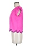 Shrinking Violet Pink Short Sleeve Top Size M - photo 5