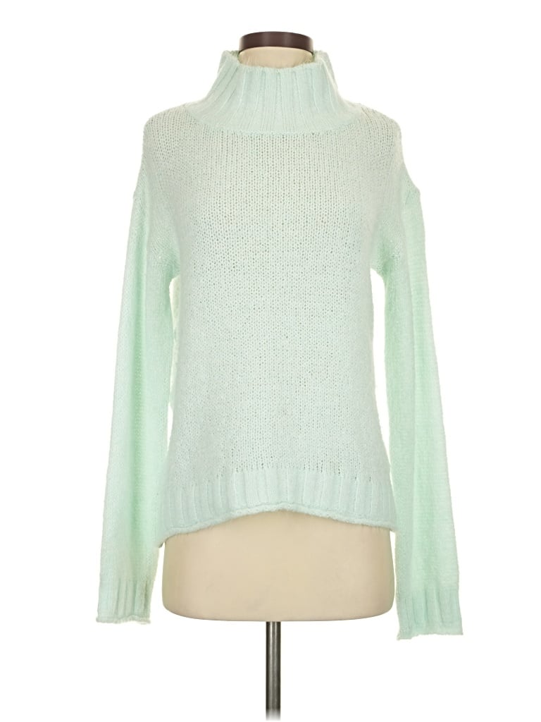 Pre-owned Bp. Turtleneck Sweater In Green