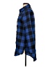 Shein 100% Polyester Plaid Blue Long Sleeve Blouse Size L - photo 5