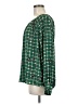 CAbi 100% Polyester Green Long Sleeve Blouse Size M - photo 5