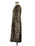Rag & Bone 100% Polyester Animal Print Brown Casual Dress Size 8 - photo 5