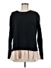 LOGO by Lori Goldstein Black Pullover Sweater Size M - photo 1
