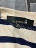 Broadway 38 100% Cotton Stripes Ivory Sweatshirt Size XL - photo 7