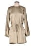 Thakoon 100% Polyester Solid Tan Romper Size 4 - photo 1