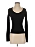Halogen Black Long Sleeve Top Size XS - photo 1