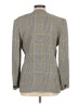 Michelle Stuart Checkered-gingham Gray Blazer Size 6 - photo 2