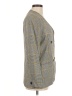 Michelle Stuart Checkered-gingham Gray Blazer Size 6 - photo 4