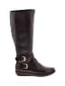 FitFlop Solid Brown Purple Boots Size 6 1/2 - photo 1