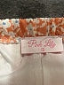 Pink Lily 100% Polyester Orange Romper Size S - photo 4