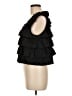 Shein 100% Polyester Black Sleeveless Blouse Size 8 - 10 - photo 5