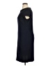 St. John Solid Black Casual Dress Size 14 - photo 5