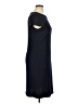 St. John Solid Black Casual Dress Size 14 - photo 4
