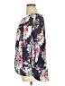 A. Byer 100% Polyester Floral Black 3/4 Sleeve Blouse Size 1X - photo 5