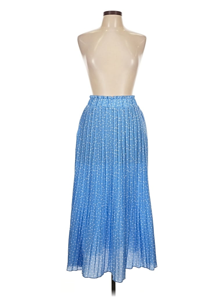 Pre-owned Exlura Formal Skirt In Blue