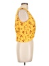 Thakoon Yellow Sleeveless Blouse Size 12 - photo 4