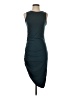 Unbranded Solid Teal Cocktail Dress Size S (estimated) - photo 1