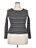 A New Day Stripes Black Pullover Sweater Size XXL - photo 1