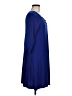 AB Studio Solid Blue Casual Dress Size M - photo 4