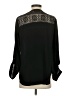 Express 100% Polyester Black Long Sleeve Blouse Size S - photo 2