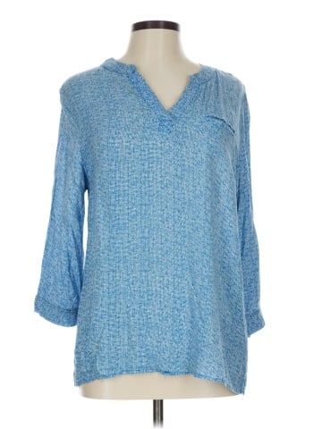 Anne Carson 3/4 Sleeve Blouse (view 1)