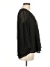 Jennifer Lopez 100% Polyester Black 3/4 Sleeve Blouse Size M - photo 4