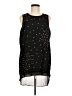 MM Couture 100% Polyester Black Sleeveless Blouse Size M - photo 1