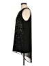 MM Couture 100% Polyester Black Sleeveless Blouse Size M - photo 5