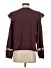 Tiny 100% Cotton Burgundy Long Sleeve Blouse Size S - photo 2