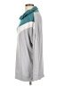K. Jordan Chevron-herringbone Teal Sweatshirt Size L - photo 5