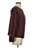 Tiny 100% Cotton Burgundy Long Sleeve Blouse Size S - photo 4
